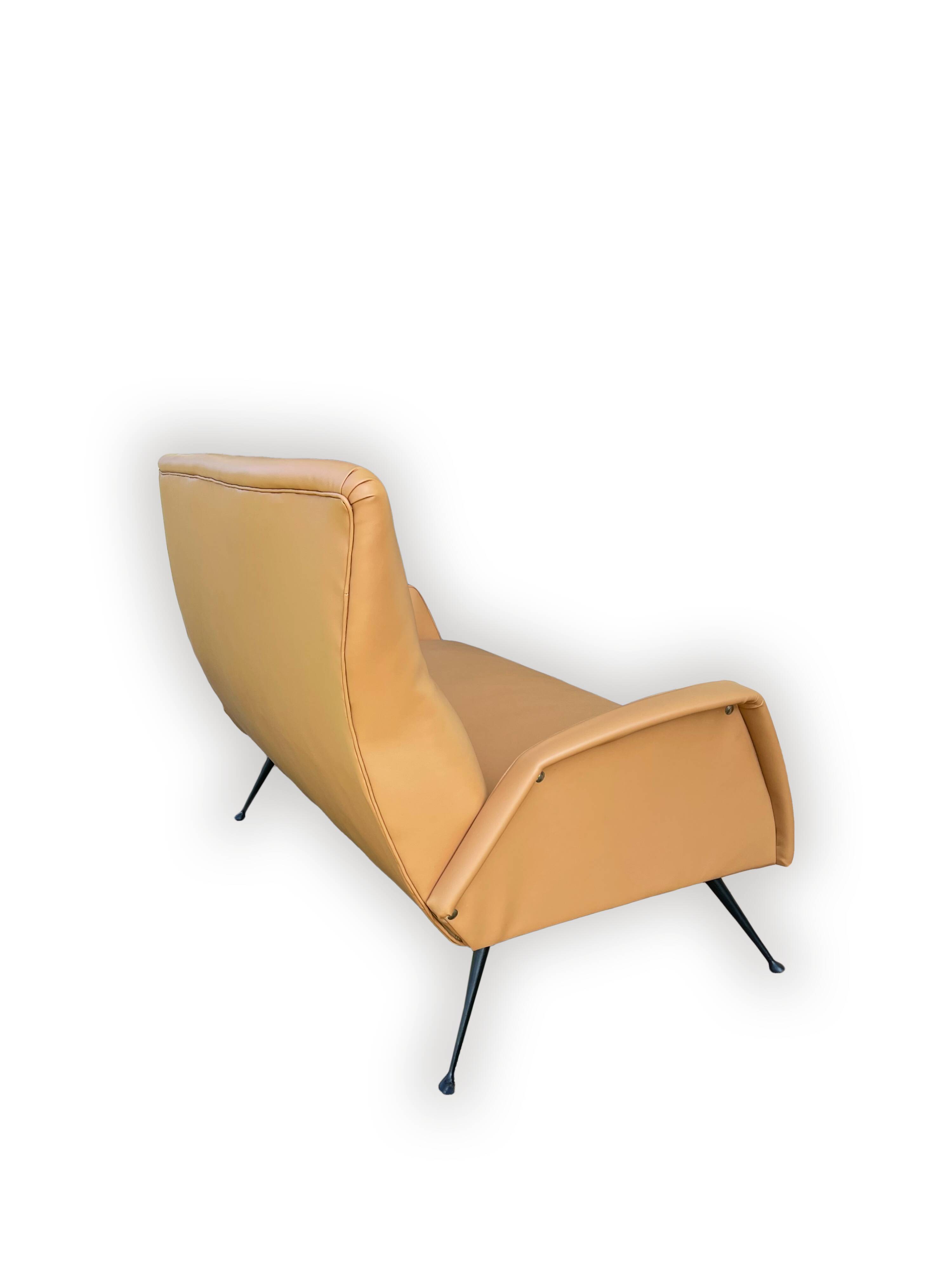 Canapé italien vintage 2 places - 1950