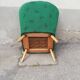 Fauteuil cocktail vert