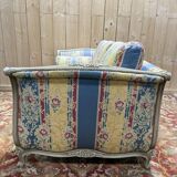 Canapé réchampi de style Louis XV