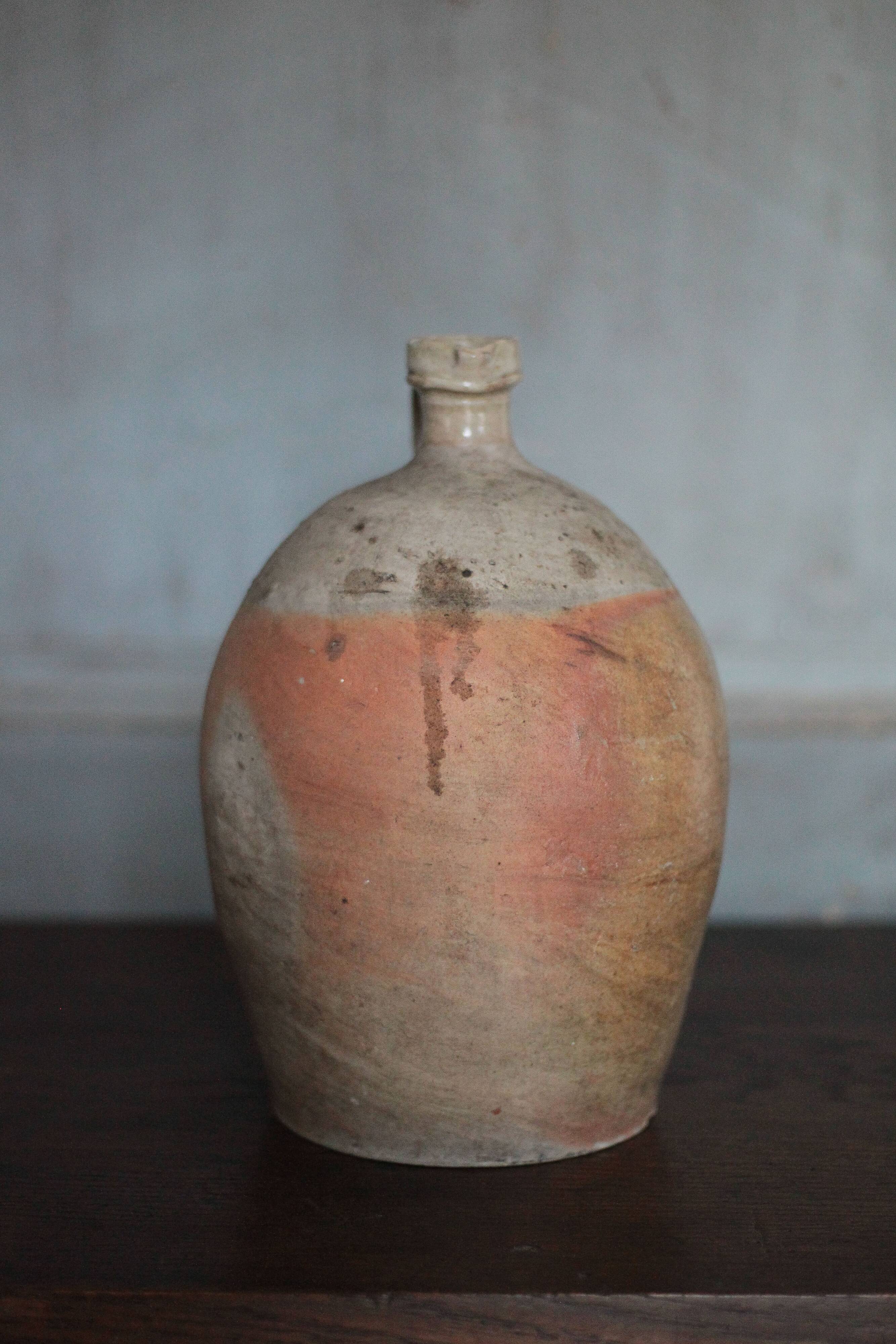 antique handled pot, antique pot, handled jar, interior decoration