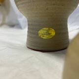 Set of 2 German ceramic candle holders