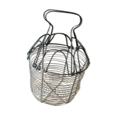 Salad basket metal wire star opening