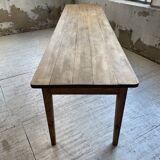 XL farmhouse table in beech and pine 3m