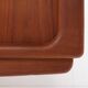 Buffet with roller shutter doors, Danish, vintage, teak, produced by Dyrlund.