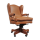 Chaise de bureau en cuir par Fior, 1980