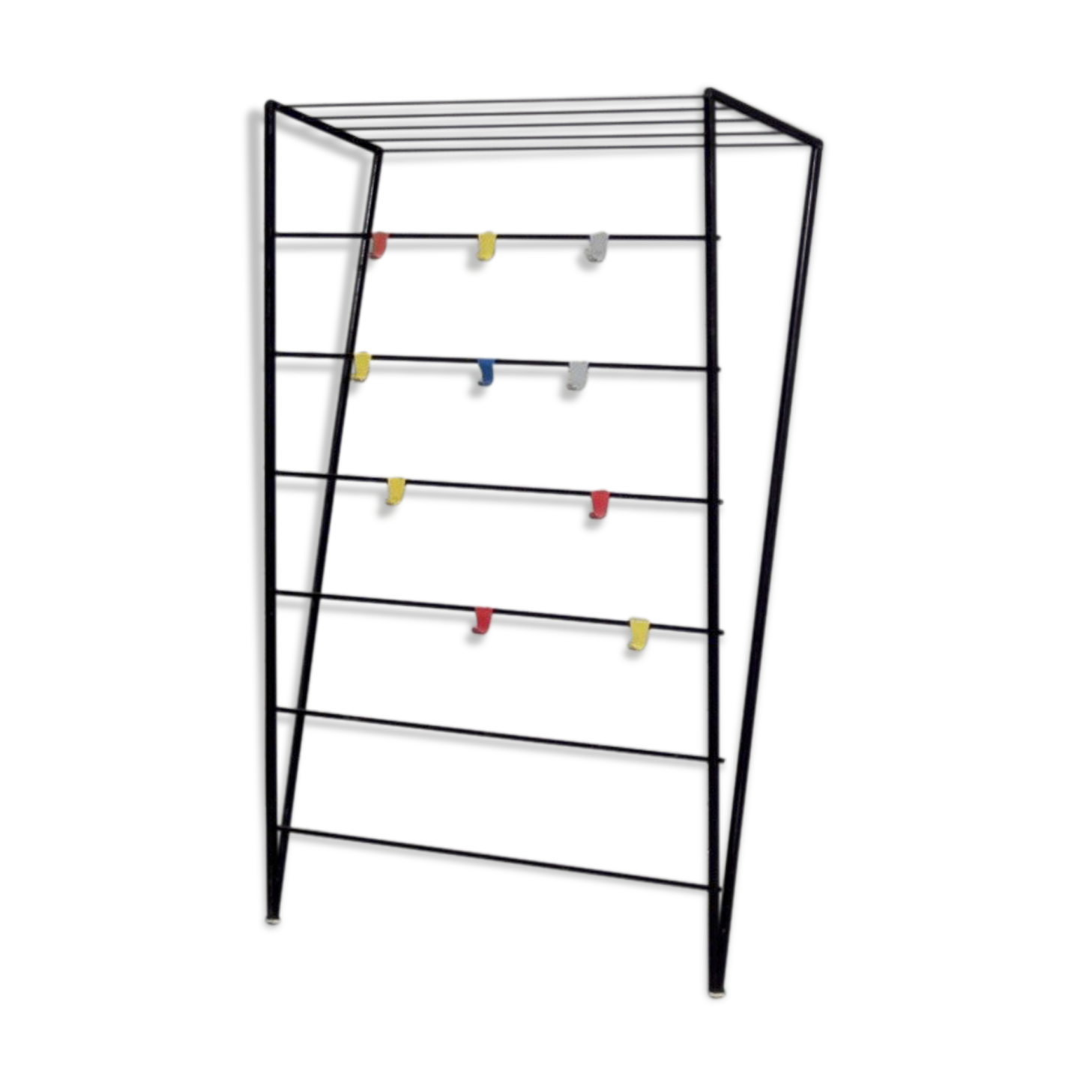 Wall mounted coat rack 1970