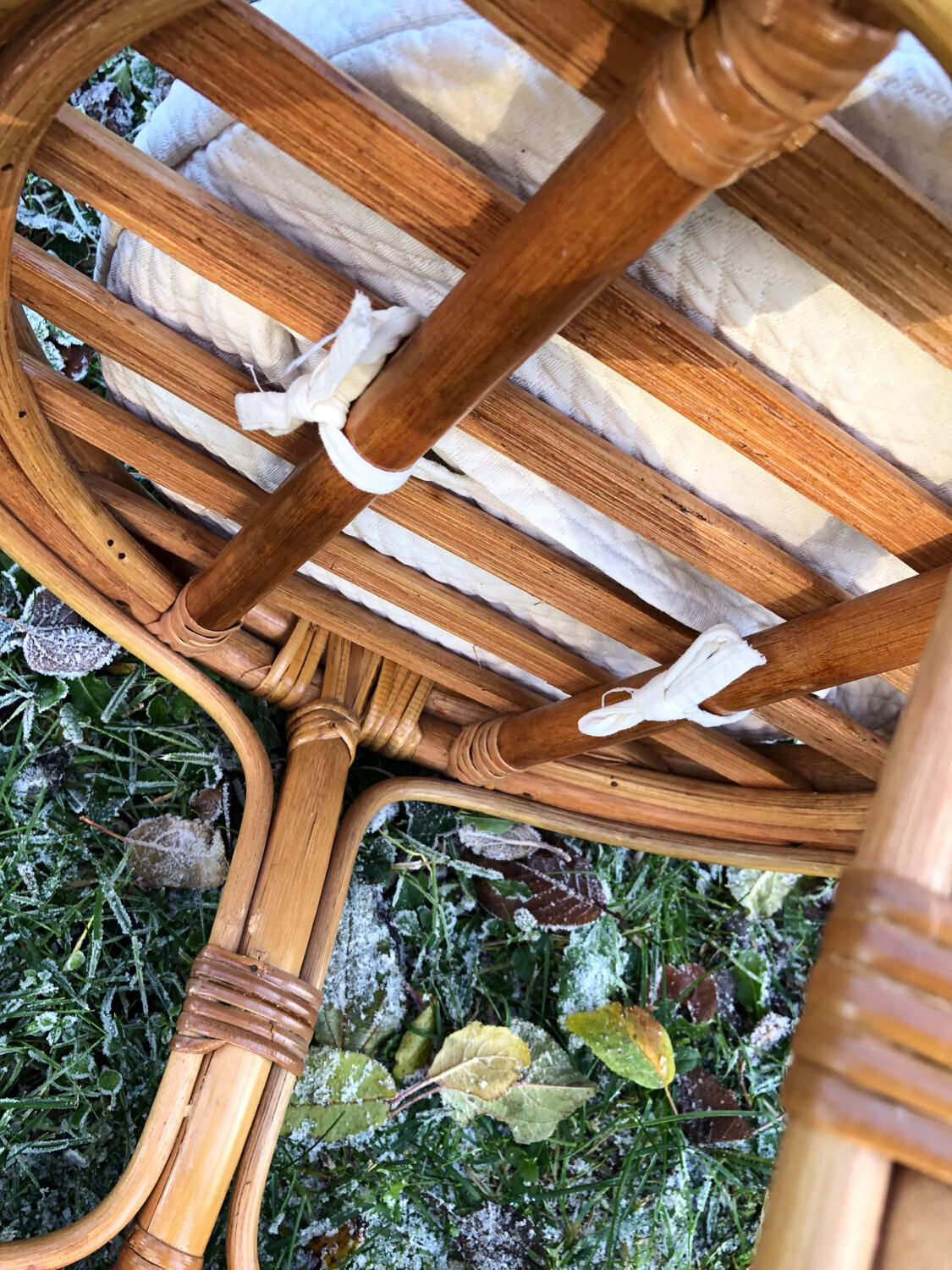 Tabouret rotin