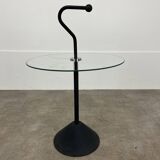 Postmodern side table design Carlo Bimbi 80s