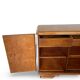 Italian Art deco burl walnut sideboard, of great quality.