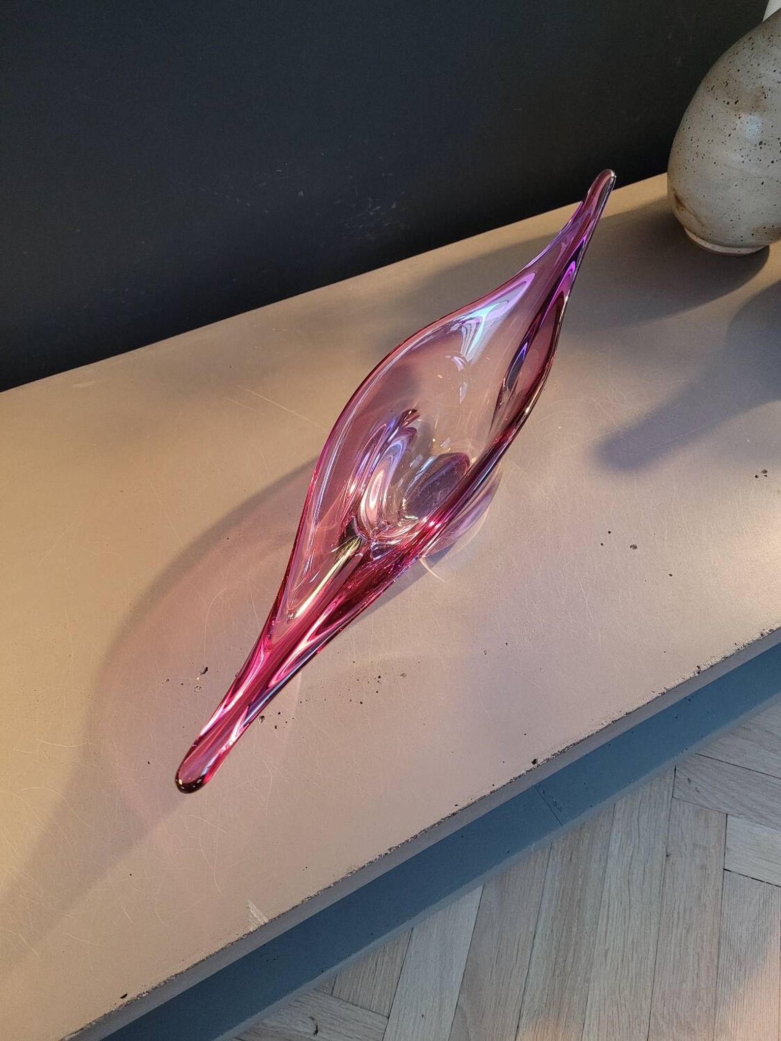 Coupe centre de table en Cristal de Vannes