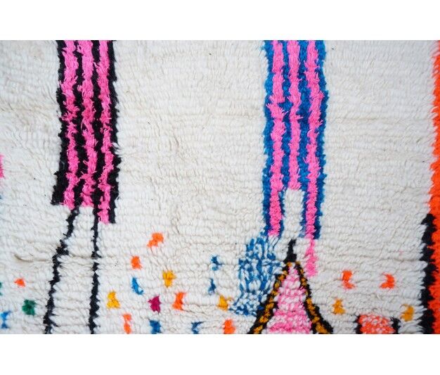 Colorful Berber carpet 250x138cm