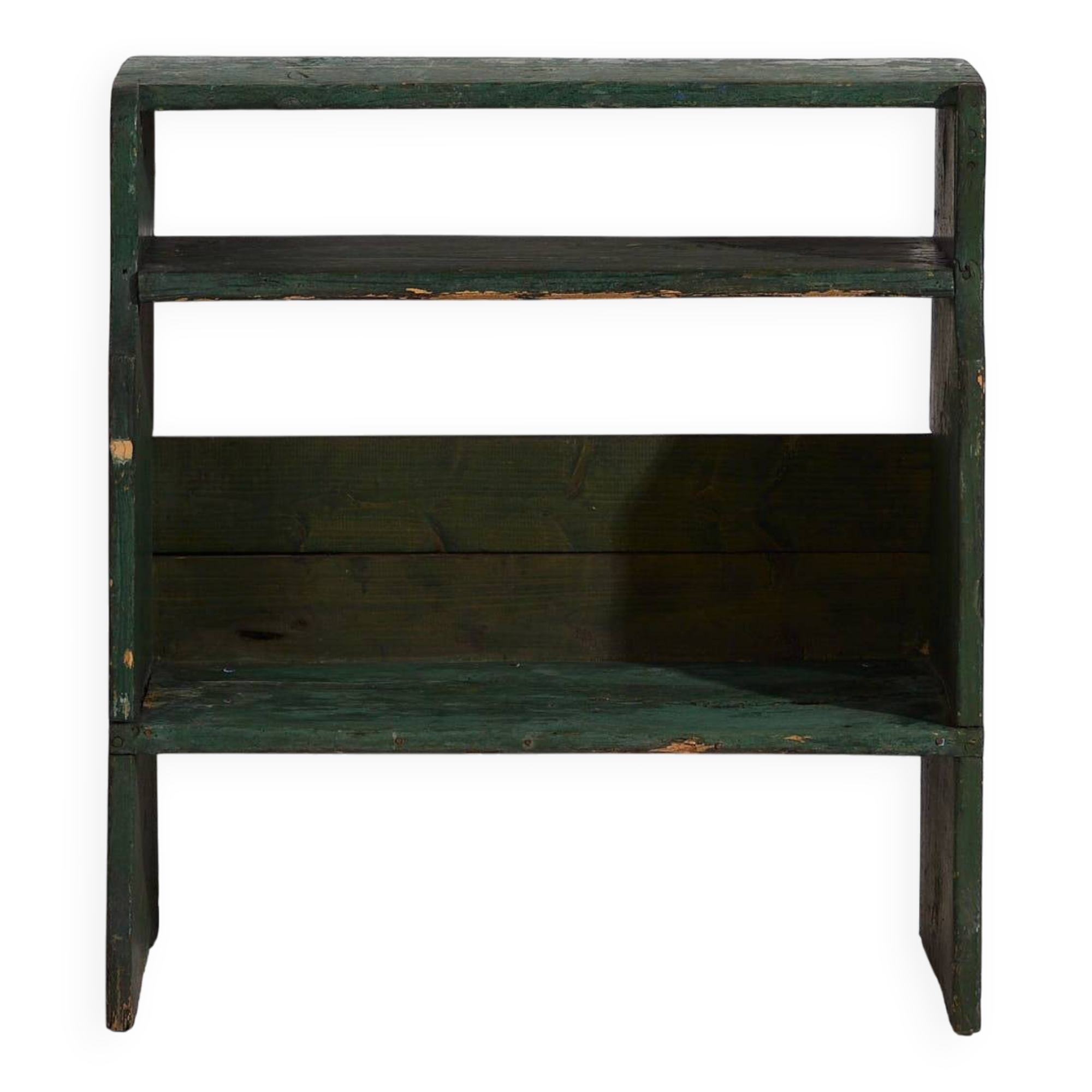 Small old green bookcase (c.1920)