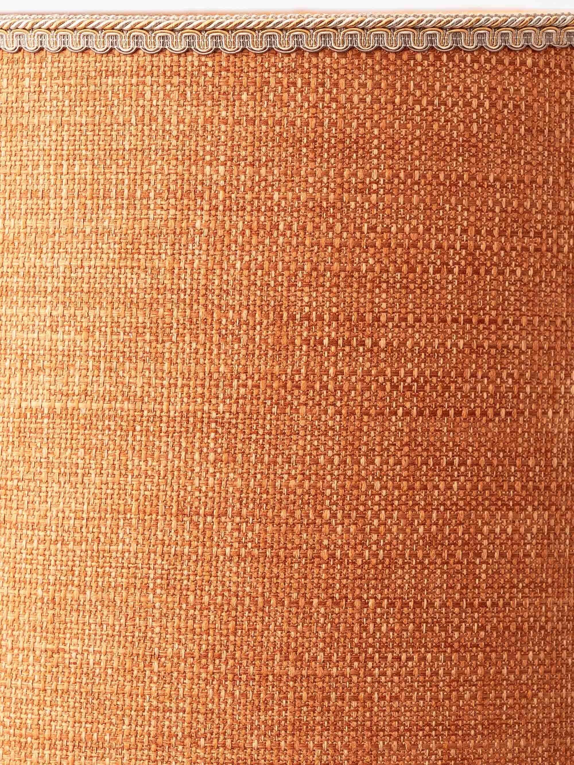 Pair of coloured ceramic table lamps in Art Nouveau style, 1918, with new shades.