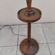 Lampadaire vintage bois