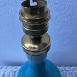 English ceramic lamp base Burmantofts Pottery England, 1880