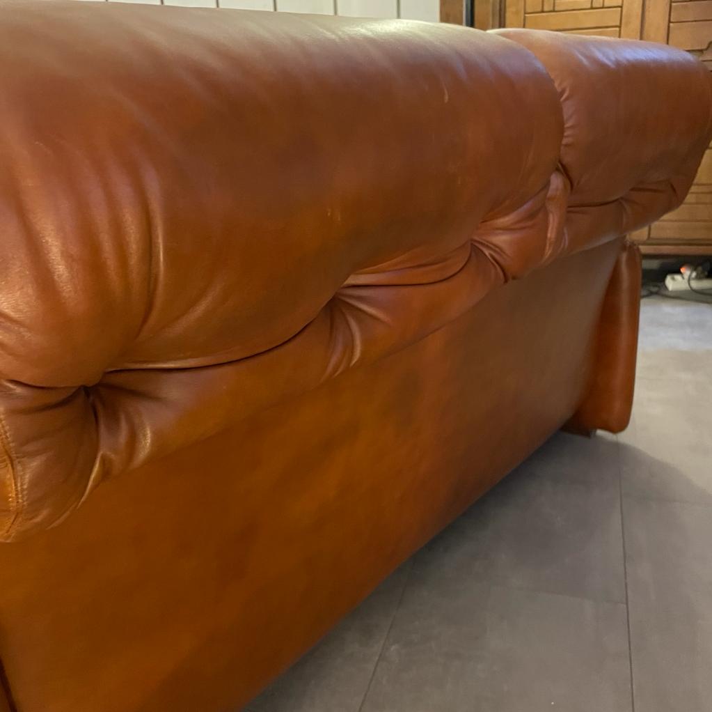 Vintage leather sofa