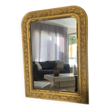 Antique Louis-Philippe carved mirror 90x65 cm