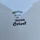 Assiettes plates Pillivuyt Decor orient