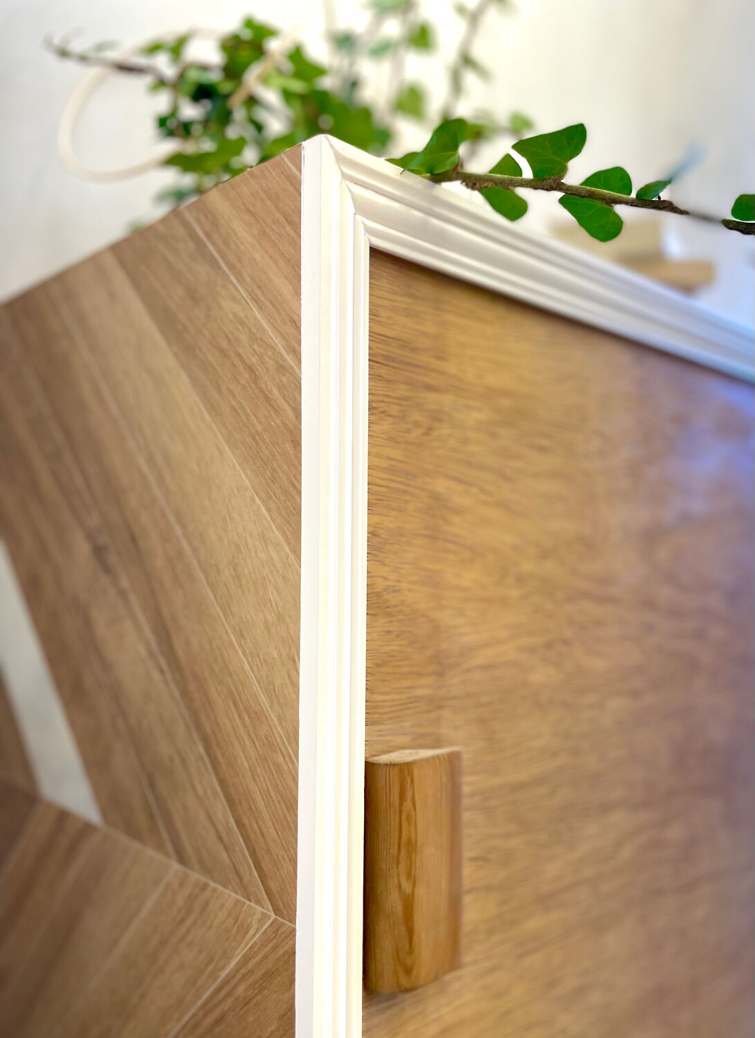 Vintage sliding door enfilade