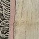 Ecru and beige Moroccan Mrirt rug 350x250 cm – textured minimalist design