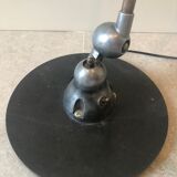 Brushed Jielde floor lamp 4 arms by Jean Louis Domecq France 1960