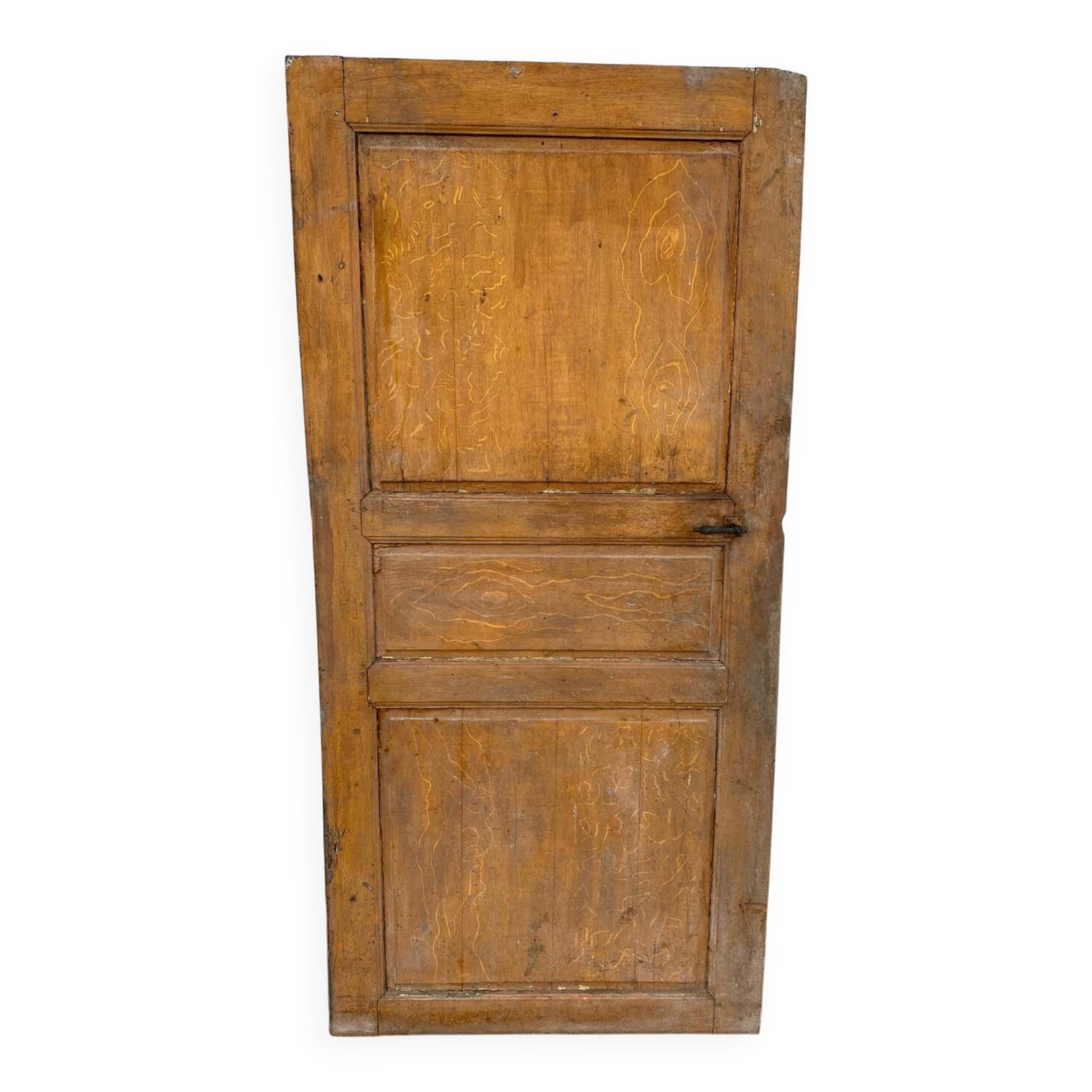 Interior door in painted fir