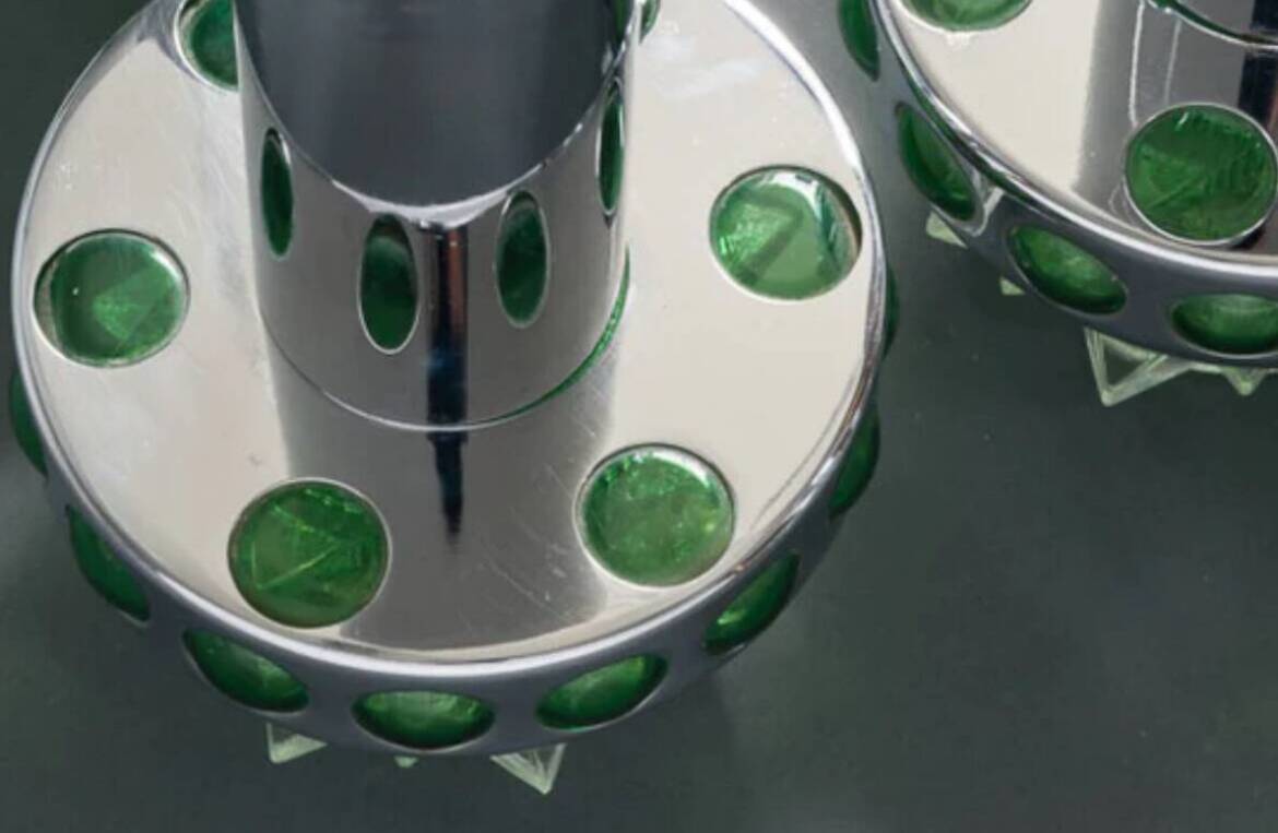 Lustre cascade Raak space age années 70