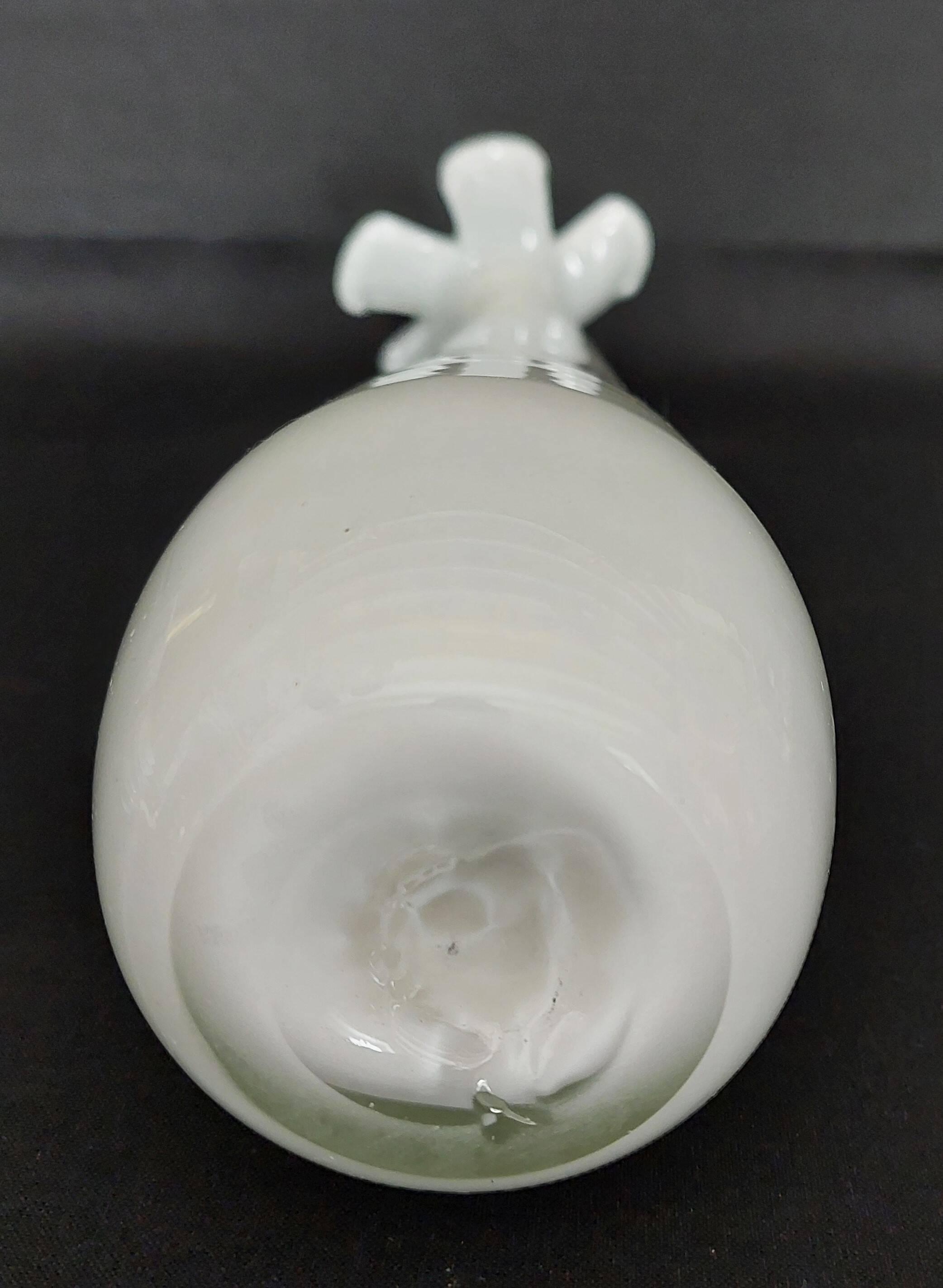 Vintage glass vase flower vase J-Line collection 35 cm