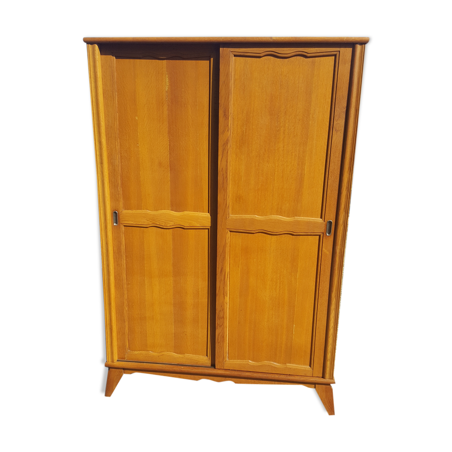 Scandinavian vintage cabinet sliding doors
