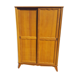 Scandinavian vintage cabinet sliding doors
