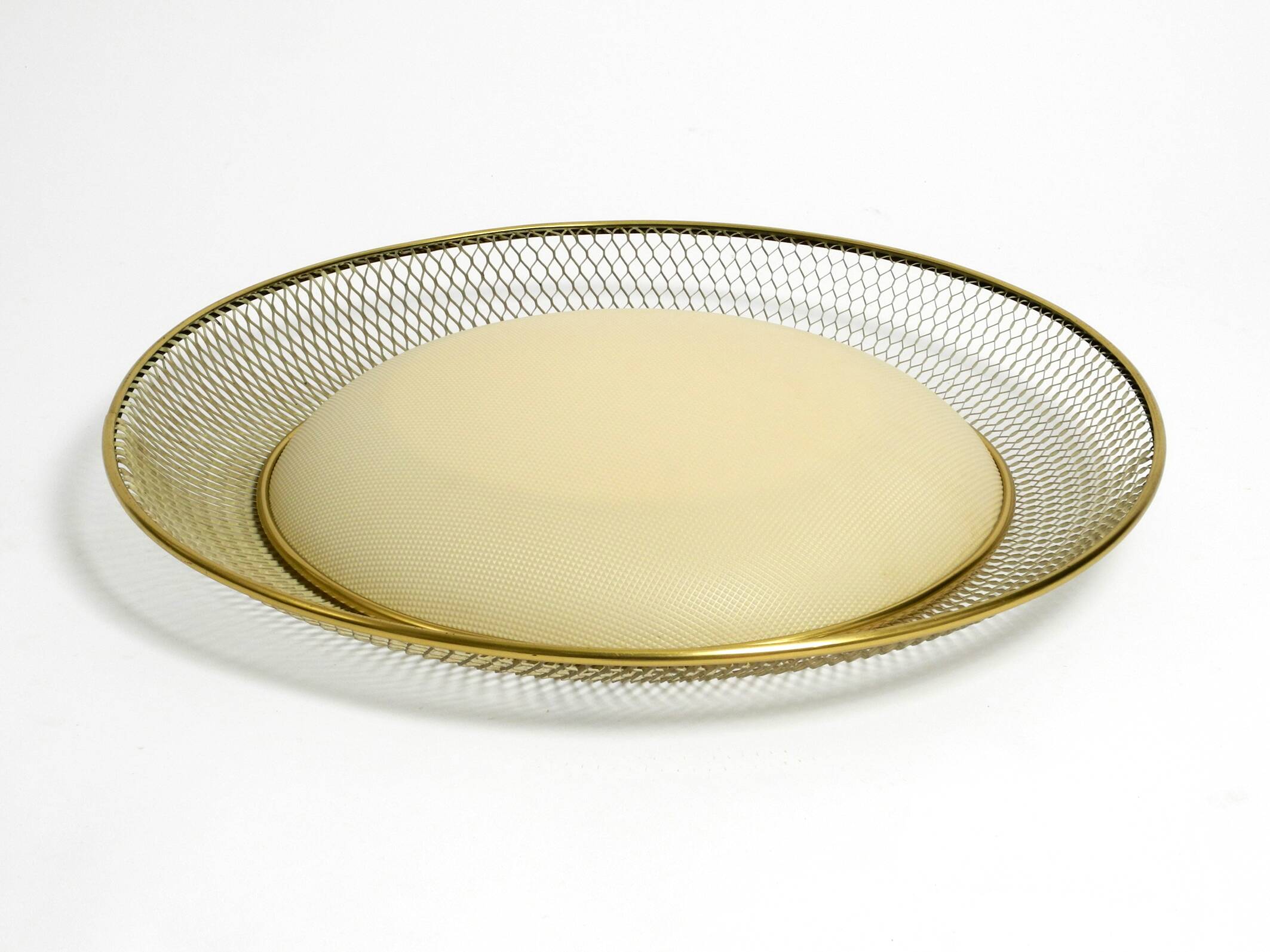 Mid Century ceiling lamp from ERCO made of expanded metal