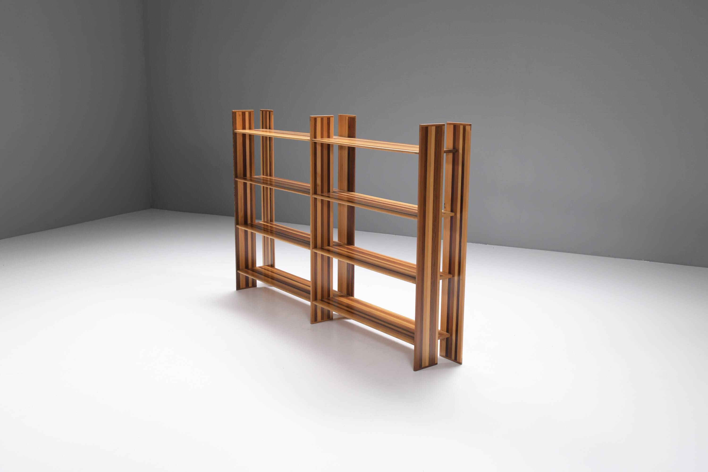 MOP bookcase / room divider by Afra e Tobia Scarpa for Molteni Italy
