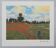 Claude Monet: Poppy Field, signed lithograph