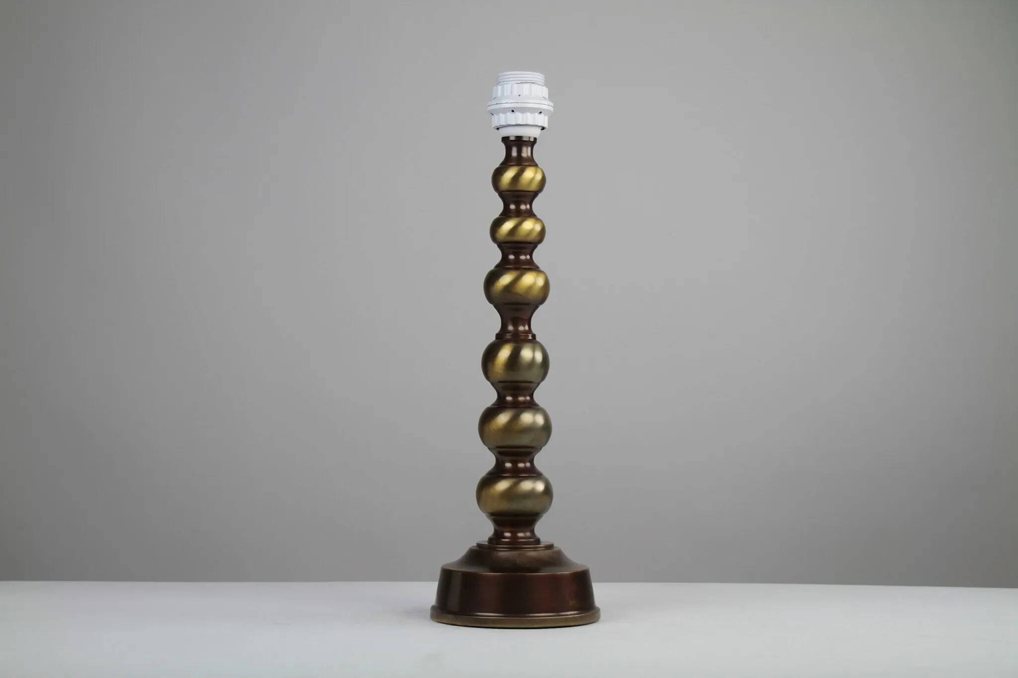 Lampe de table en laiton Modèle 169.8 par Ivars Armatur AB – Suède, années 1970
