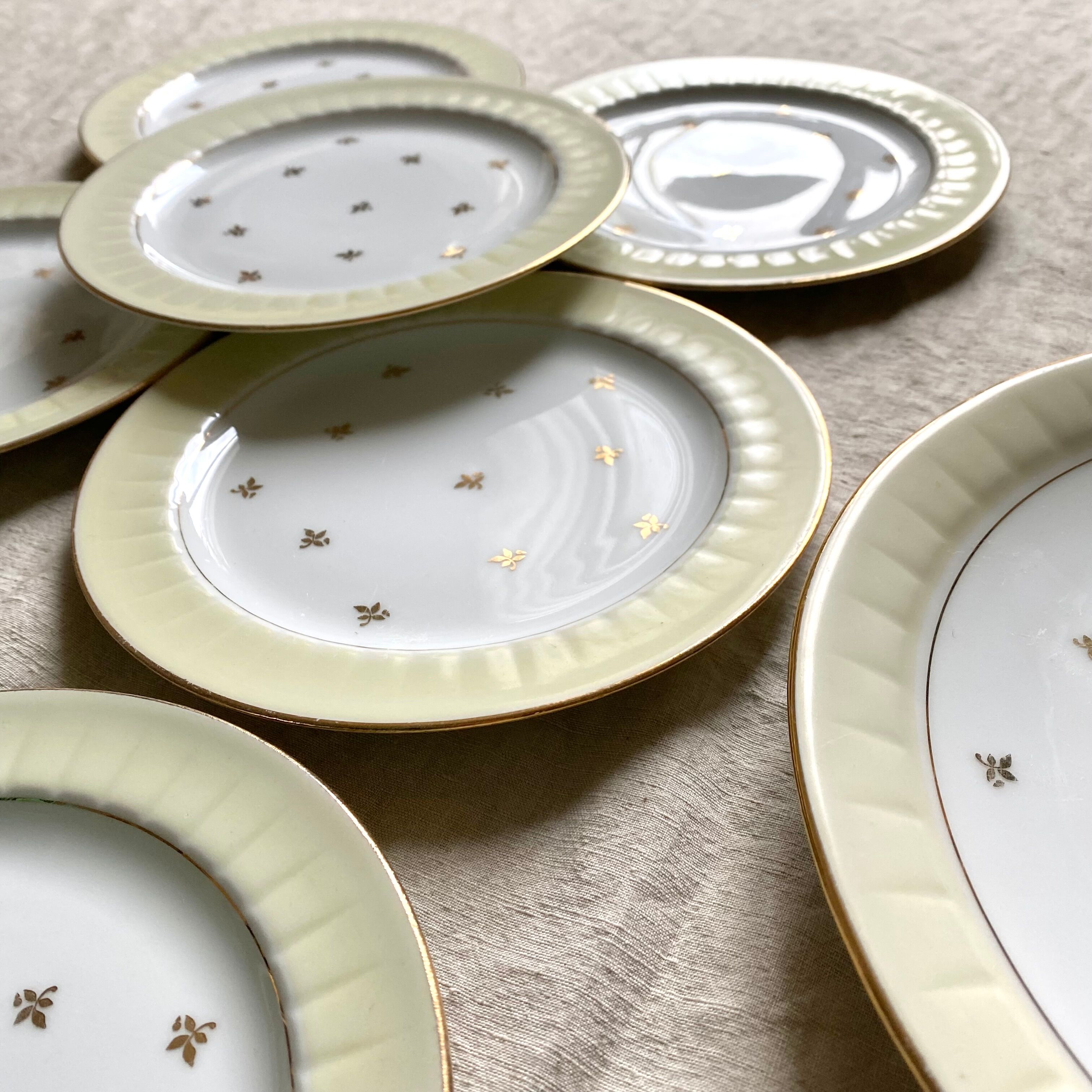 Limoges porcelain dessert service