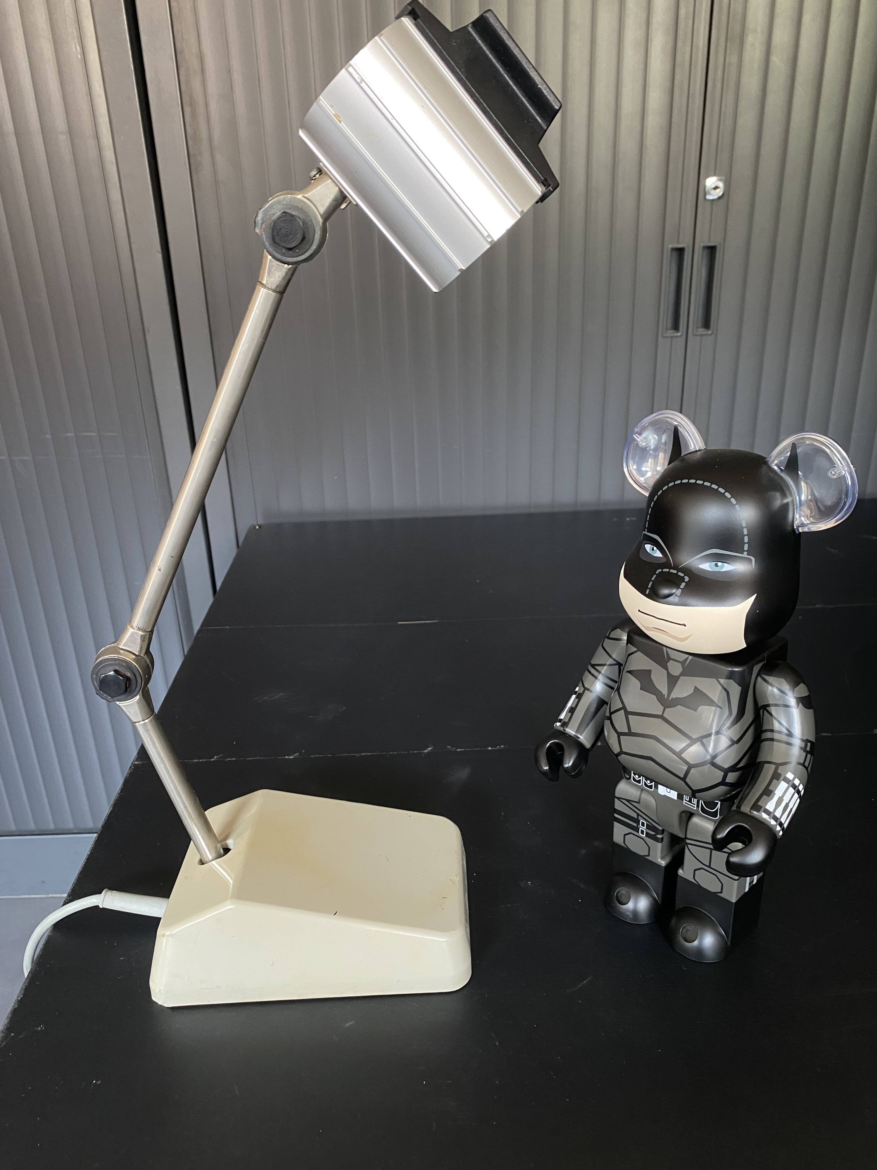 Waldmann metal articulated lamp vintage industrial workshop 1950