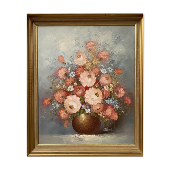 Nature morte-bouquet de fleurs