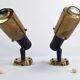 Pair of adjustable Zodiac wall lights, 1960