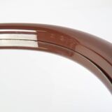 Vintage Oval Wall Mirror, Czechoslovakia, 1970's.