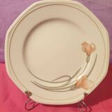 Series of 6 dessert plates Schonwald Germany Art Nouveau decor