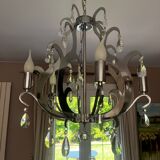 Lustre chromé moderne