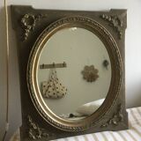 Antique gold mirror