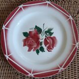Dessert plates Digoin Sarreguemines