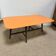 Roche Bobois coffee table "Octet" by R. Tapinassi & M. Manzoni Orange