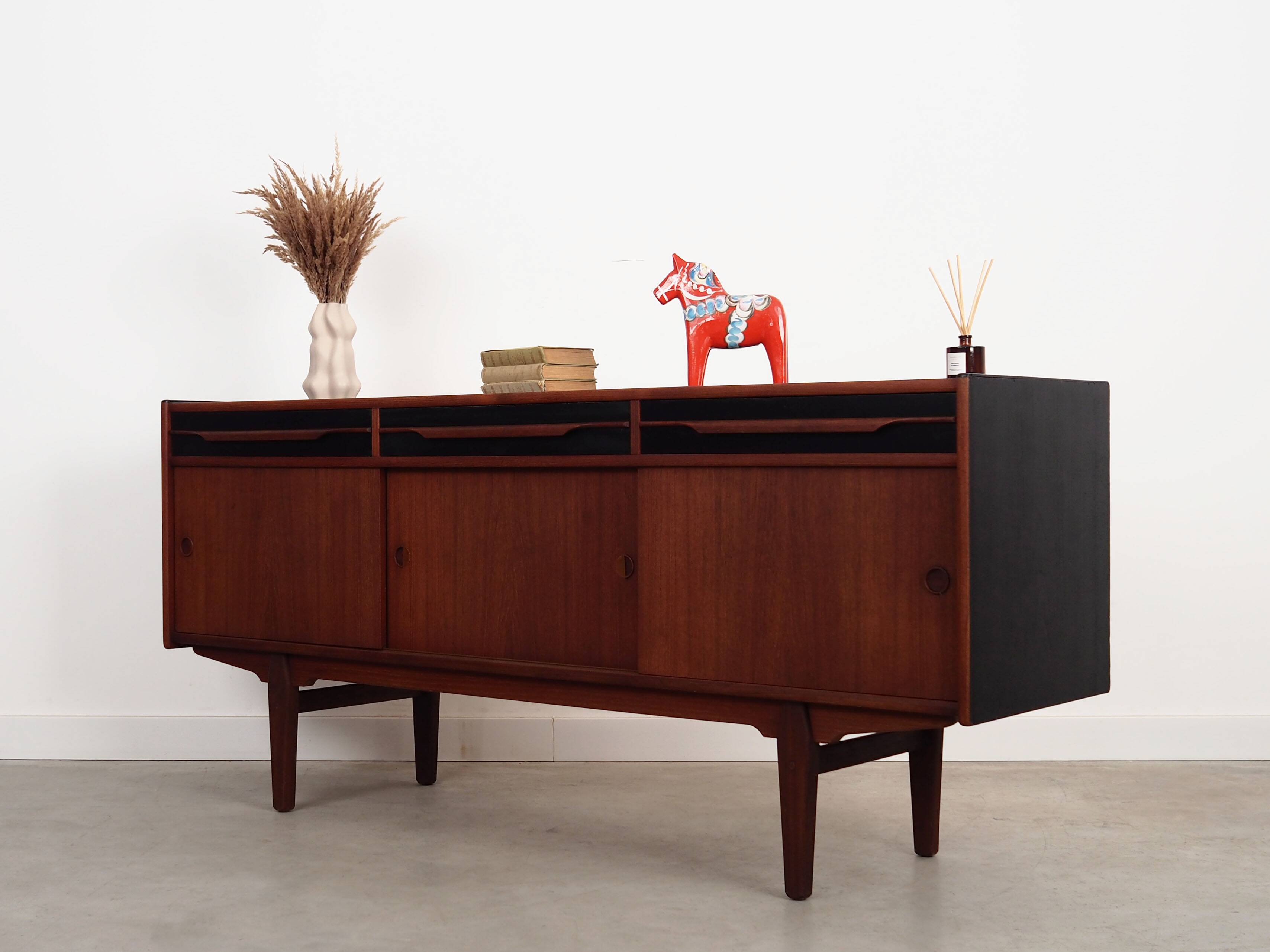 Teak sideboard, Danish design, 1970s, produced in Denmark