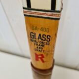 Vintage tennis racket with wooden press