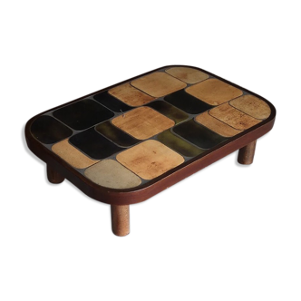 Table basse de Roger Capron modèle Shogun