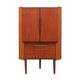 Teak corner cabinet, Danish design, 1970s, production: Denmark