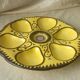 Oyster plate in HB Quimper earthenware