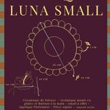 Luna Small Wall Lamp Langune Blue